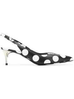 Maison Margiela polka dot slingback pumps