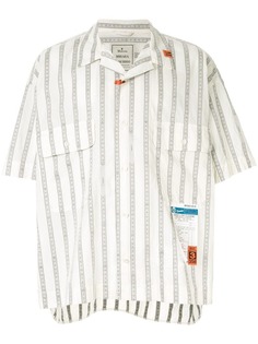 Maison Mihara Yasuhiro свободная рубашка в полоску