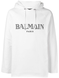 Balmain худи с логотипом Paris