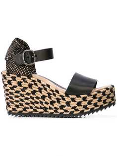 Pedro Garcia Dael wedge sandals