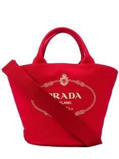 Prada сумка-шоппер с винтажным логотипом