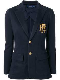 Polo Ralph Lauren пиджак с вышитым логотипом