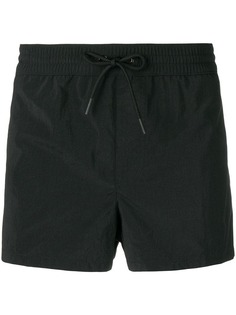 Versace плавательные шорты с логотипом и полосками