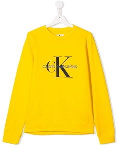 Calvin Klein Kids толстовка с логотипом