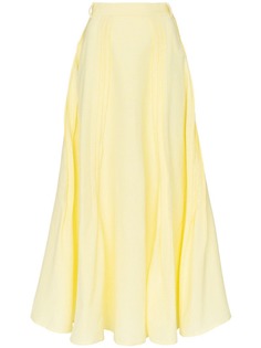 N Duo Its Always Sunny cotton-blend maxi skirt