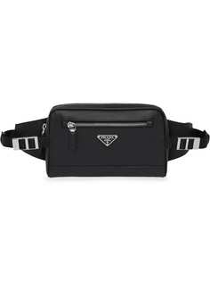 Prada triangle logo belt bag