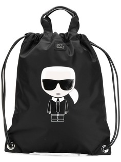 Karl Lagerfeld плоский рюкзак K/Ikonik
