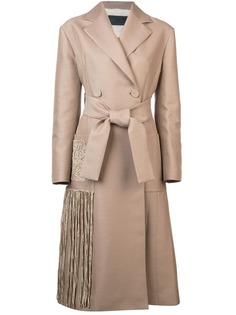 Proenza Schouler длинное пальто с поясом