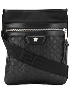 Versace сумка через плечо с тисненым логотипом