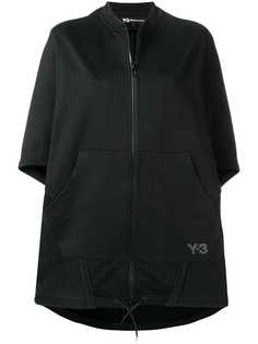 Y-3 куртка-пончо в стиле оверсайз