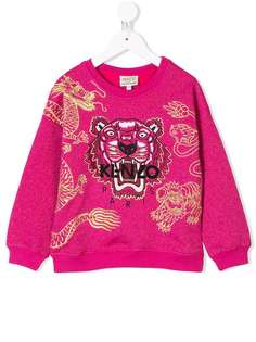 Kenzo Kids толстовка с вышитым логотипом