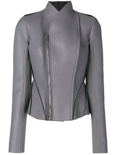 Rick Owens Lilies байкерская куртка панельного дизайна