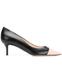 Marc Ellis contrasting toe pumps