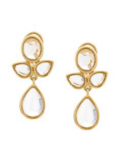 Goossens короткие серьги-подвески Cachemire