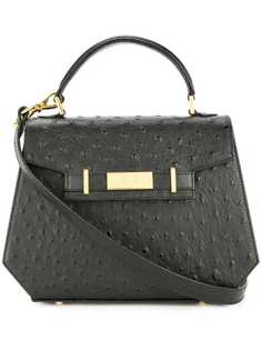 Rula Galayini Lily ostrich mini satchel