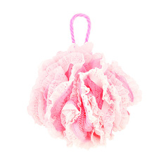 Мочалка-шар для тела DE.CO. розовая Deco