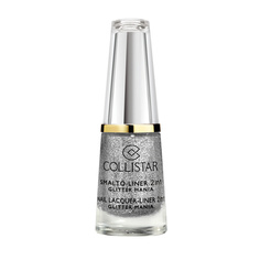 COLLISTAR Лак-лайнер для ногтей 2 в 1 GLITTER MANIA