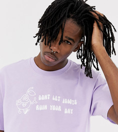 Футболка с надписью Carhartt WIP - Фиолетовый