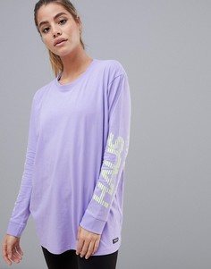Лиловая футболка с капюшоном Haus by Hoxton Haus - Фиолетовый