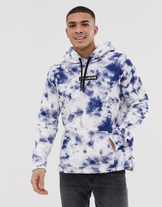 Худи синего цвета с маленьким логотипом на груди Hollister эксклюзивно на asos - Синий