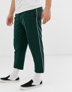 Суженные книзу укороченные спортивные брюки Only & Sons - Зеленый