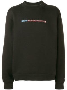 Alexander Wang толстовка с логотипом