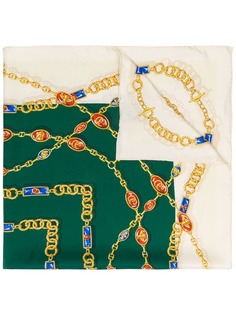 Gucci платок с цепочным принтом