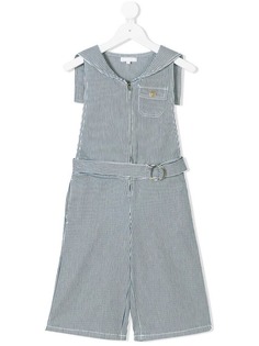 Chloé Kids полосатый комбинезон