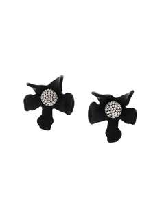 Lele Sadoughi floral stud earrings