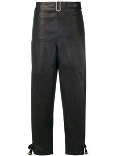 JW Anderson брюки в стиле милитари с клапаном спереди