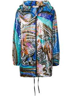 Emilio Pucci непромокаемое пальто с абстрактным принтом