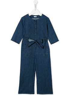 Il Gufo джинсовый комбинезон с поясом