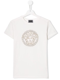 Young Versace футболка с аппликацией Medusa