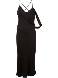 Michelle Mason платье миди с бретельками