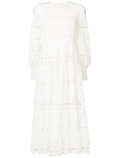 Zimmermann длинное платье Primrose
