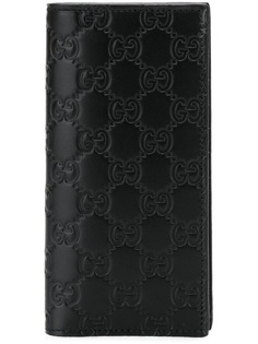 Gucci удлиненный кошелек с узором GG Supreme