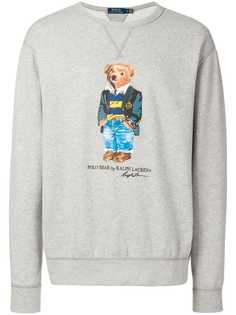 Polo Ralph Lauren толстовка с принтом медведя