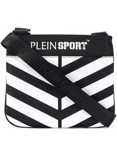 Plein Sport striped crossbody bag