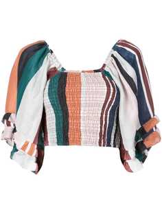 Apiece Apart loose sleeved crop-top