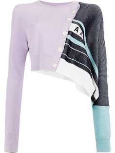 Aalto panelled sweatshirt