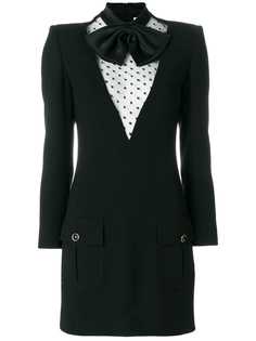 Givenchy bow collar short dress