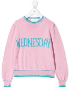 Alberta Ferretti Kids трикотажный джемпер Wednesday