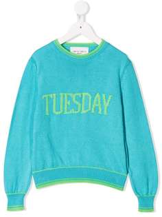 Alberta Ferretti Kids трикотажный джемпер Tuesday