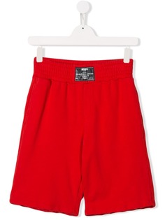 Msgm Kids трикотажные шорты