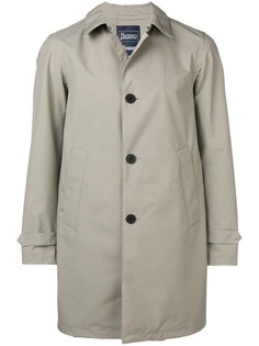 Herno однобортный тренч