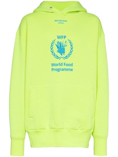 Balenciaga толстовка с капюшоном World Food Programme