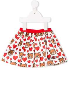Moschino Kids мини-юбка с принтом