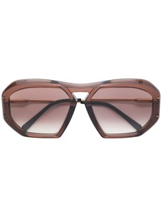 Celine Eyewear солнцезащитные очки в оправе геометрической формы