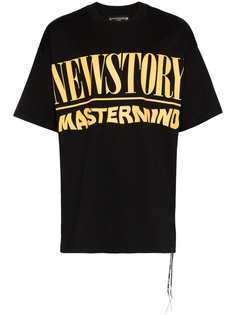 Mastermind Japan футболка с крупным слоганом