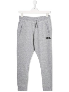 Dsquared2 Kids спортивные брюки с принтом логотипа